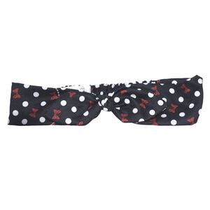 👋🏼 NEW - DISNEY THE DRESS SHOP MINNIE MOUSE HAIR BOW TURBAN HAIR BAND
